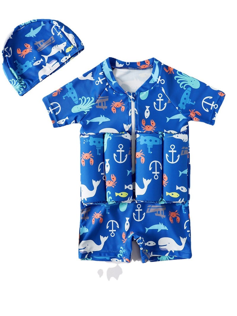 Children'S Buoyancy Swimsuit Baby Toddler Boy Girl Girl Baby Swimsuit One-Piece Floating Swimsuit Swimsuit - Image 4